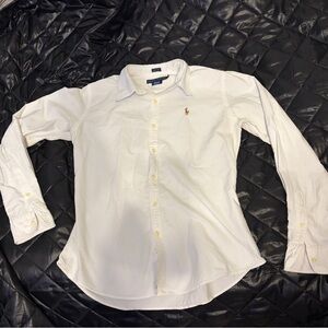 Polo by Ralph Lauren White Button Down Shirt